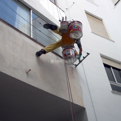 Trabajos Verticales, Monocapas Fachadas