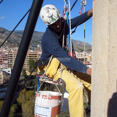 Trabajos Verticales, Monocapas Fachadas
