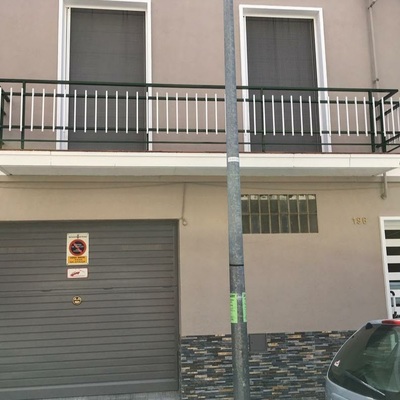 Pintura en fachada de casas