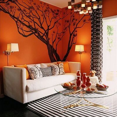 abre las puertas de tu casa al naranja.