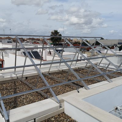 Estructura para paneles solares