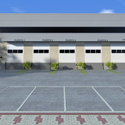 Nave instrial muelle de carga