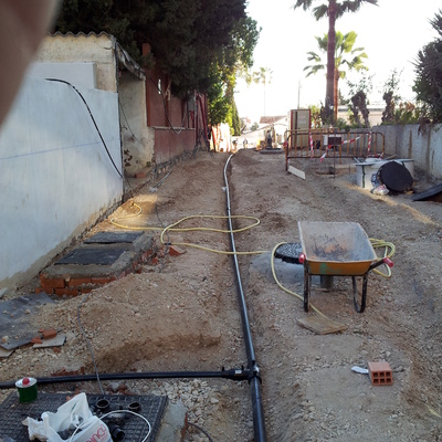 Acometida en polietileno electrosoldable