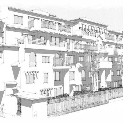 ADDAMAR. 40 Viviendas con garajes, trasteros y espacios libres.