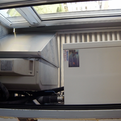 Aerotermia de 6 kw de la marca Thermor