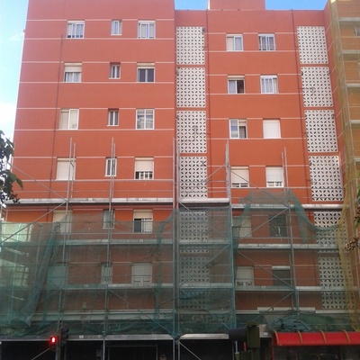 Aislamiento de fachada por el exterior