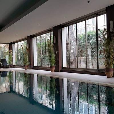 Cortina cristal climalit