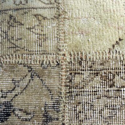 ALFOMBRA PATCHWORK BEIGE 