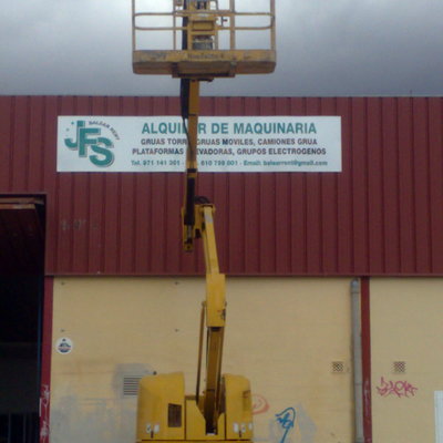 Alquiler de plataformas elevadoras