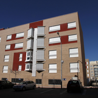 Alzado exterior del conjunto