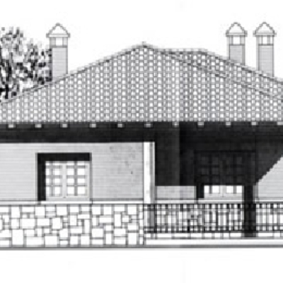 Alzado Lateral Izquierdo