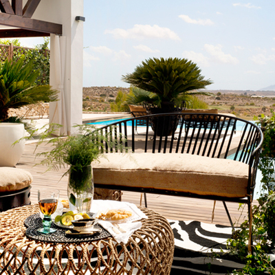 Ambiente de jardín.