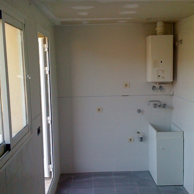 Ampliacion de cocina a lavadero