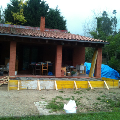 Ampliación de la casa familiar.