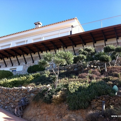 Ampliacion de terraza con tarima de iroko 