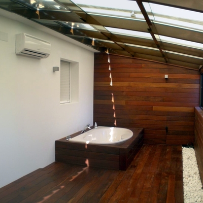 Ampliación de terraza