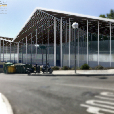 ANTEPROYECTO CONSTRUCCIÓN DE TRES PISTAS DE PADEL CUBIERTAS