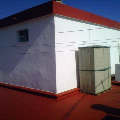 antigoteras en terraza