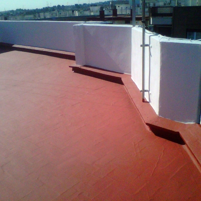 antigoteras en terraza