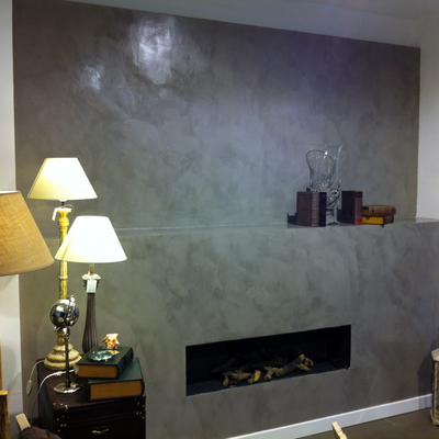 aplicación microcemeneto en exposición