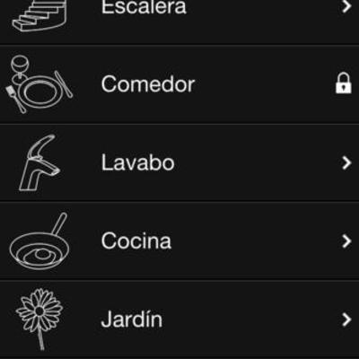 Visualización app control