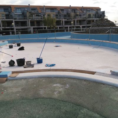 Reforma piscina.
