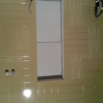 Aprovechamiento de espacio en baño.