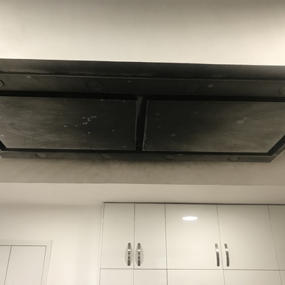 Incendio en cocina antes