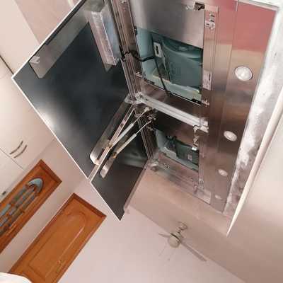 Incendio en cocina despues