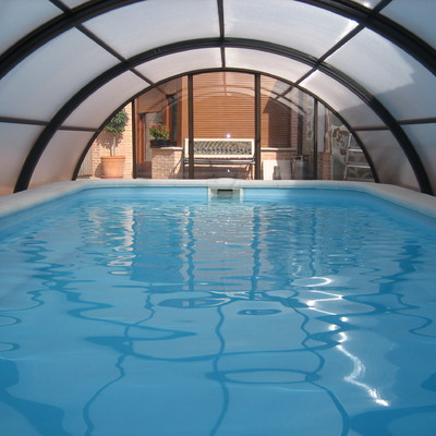 Cubierta semicircular.