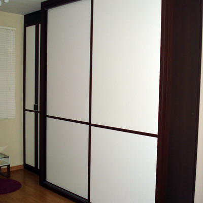 Armario blanco wengué