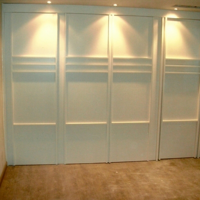 Armario con puerta acceso a baño.