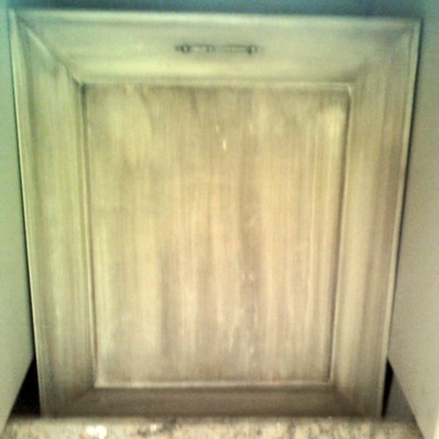 armario de cocina emvejecido