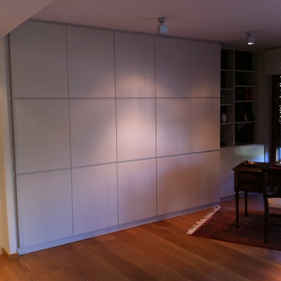 armario libreria lacado