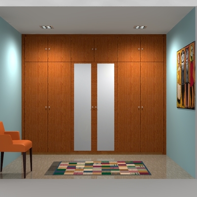 diseño 3D de armarios e interiores de armario