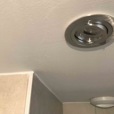 Aro plateado  led