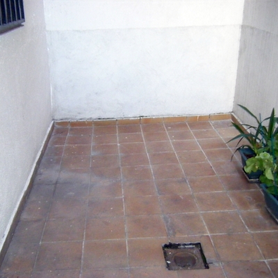 arreglo de patio interior "antes"