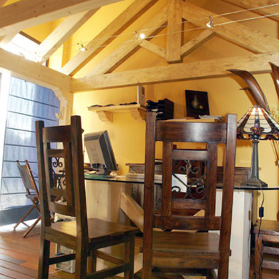 Artesonados e interiores