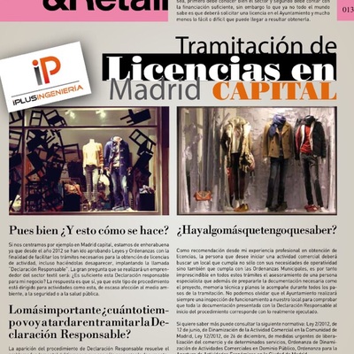 Artículo publicado sobre licencias