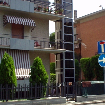 Ascensor, embarque por terrazas