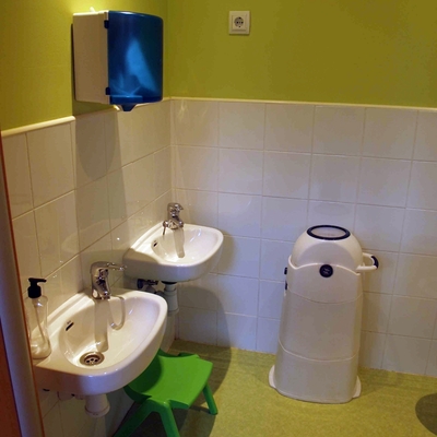 Aseo especiales para niños de la guardería en Utebo