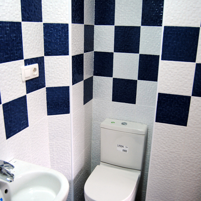 Aseo realizado en Gorliz , detalles.