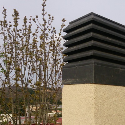 Aspirador estático rectangular