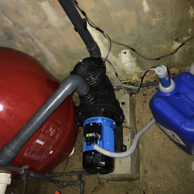 Instalación de Bomba depuradora de piscinas