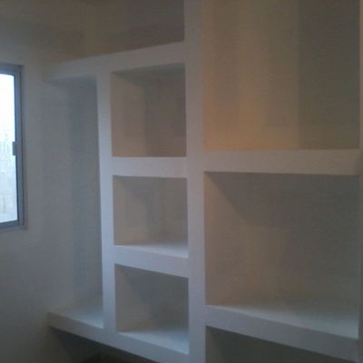 Estanterías de pladur