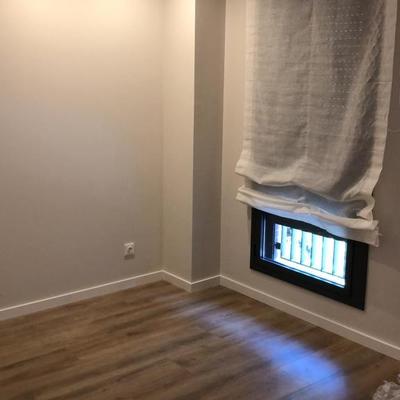 Proyecto iluminación, pintura instalaciones de cortinas, tele