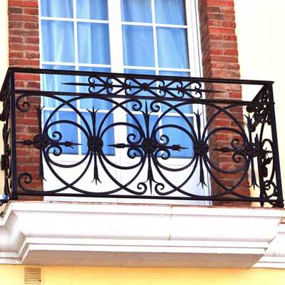 Balcón de forja ref:15001