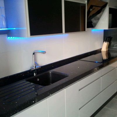 bancada negro luciente