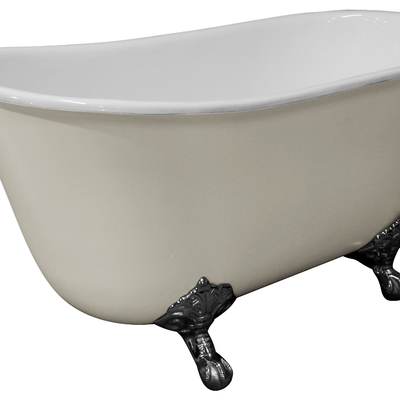 BAÑERA DE HIERRO FUNDIDO MODELO SINGLE  SLIPPER