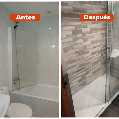 Cambio de bañera por plato de ducha